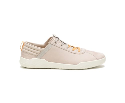 Caterpillar CODE Hex Sneakers Dame Beige | QBWRG-7816