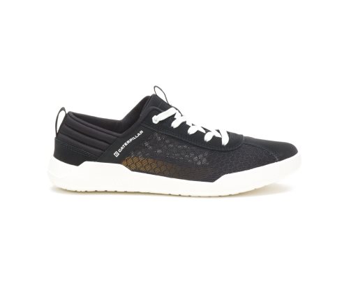 Caterpillar CODE Hex Vent Sneakers Dame Sort | NCYLD-4598