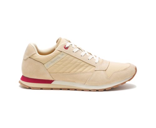 Caterpillar CODE Ventura Sneakers Dame Beige | GRVHB-3812