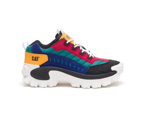 Caterpillar Intruder Casual Sko Dame Black/Multicolor | RCPOW-7123